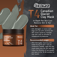 OPAWZ Canadian Glacier Clay Mask - For Pets’ Hair and Skin (T4)