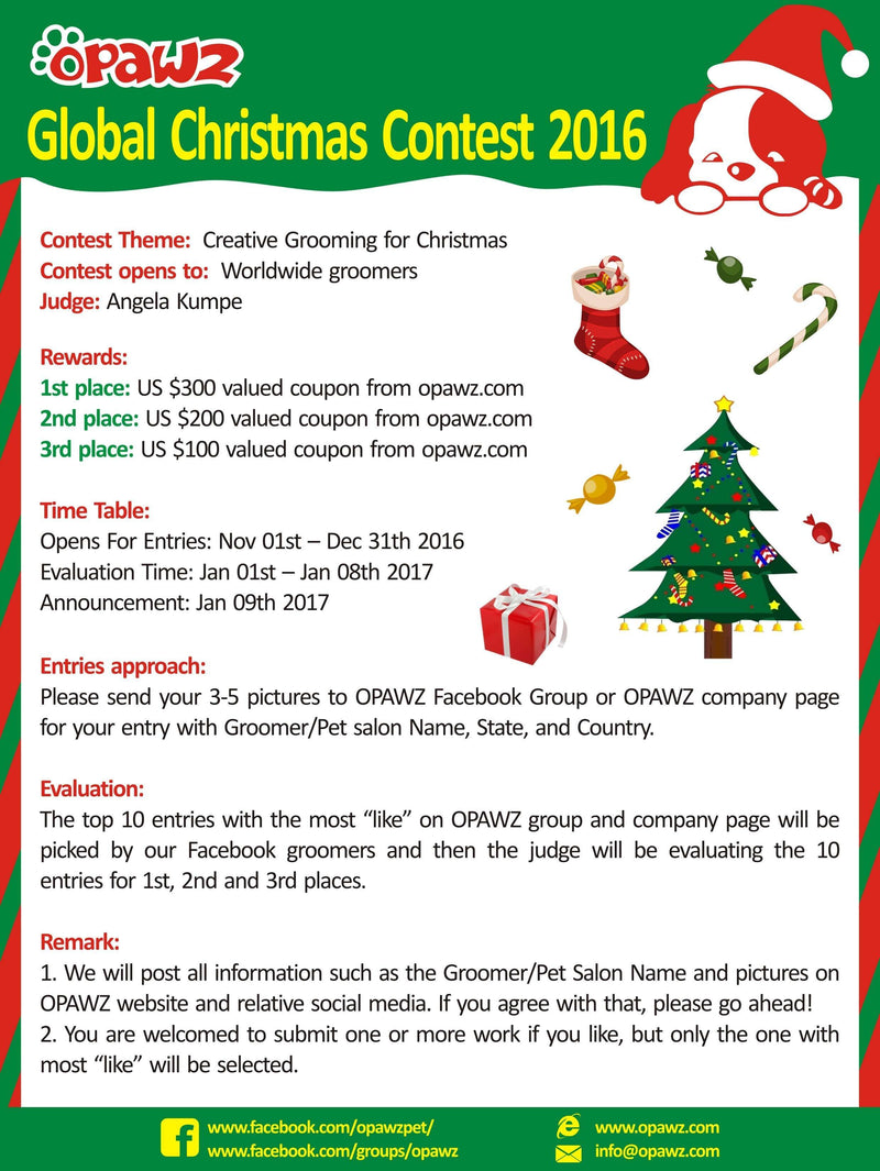 OPAWZ Global Christmas Contest 2016