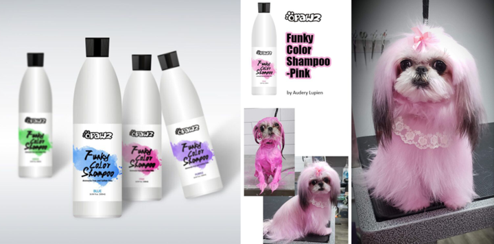 Funky, el Champú de Color de OPAWZ- Una nueva forma de hacer que tu perro se sienta diferente!