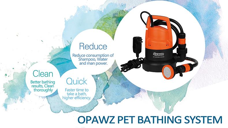 opawz pet bathing system
