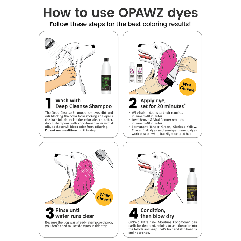 OPAWZ Semi-Permanent Color Dilution Cream, 5.3 oz. 150g (SM08)