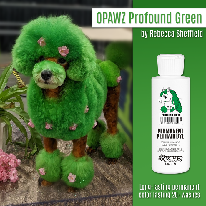 Dog Hair Dye - Profound Green (PD09)