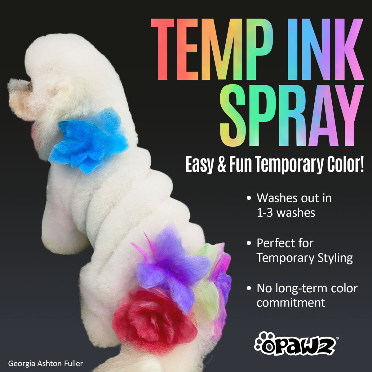 Temp Ink Spray - Purple