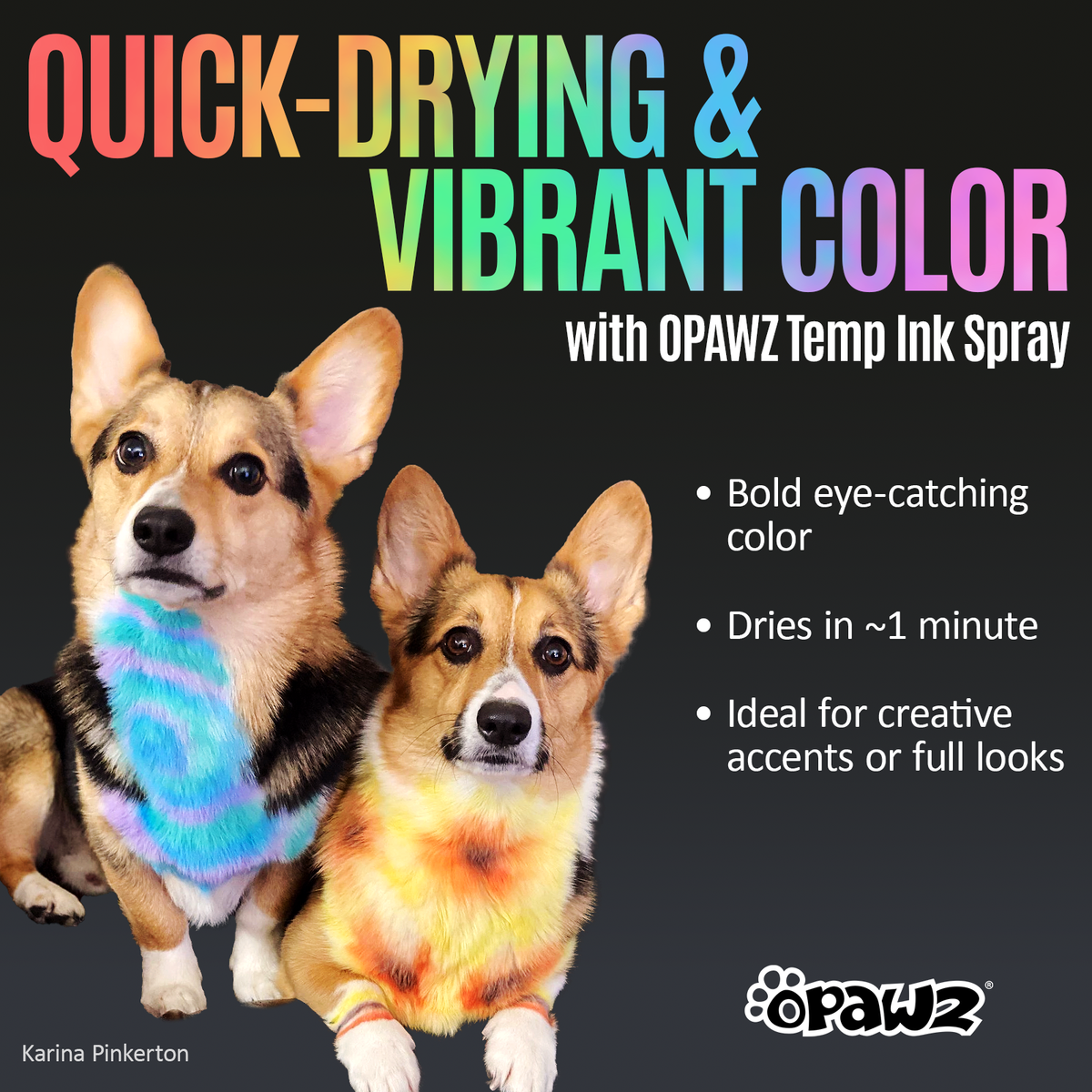 Temp Ink Spray - Purple