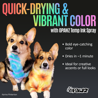 Temp Ink Spray - Purple