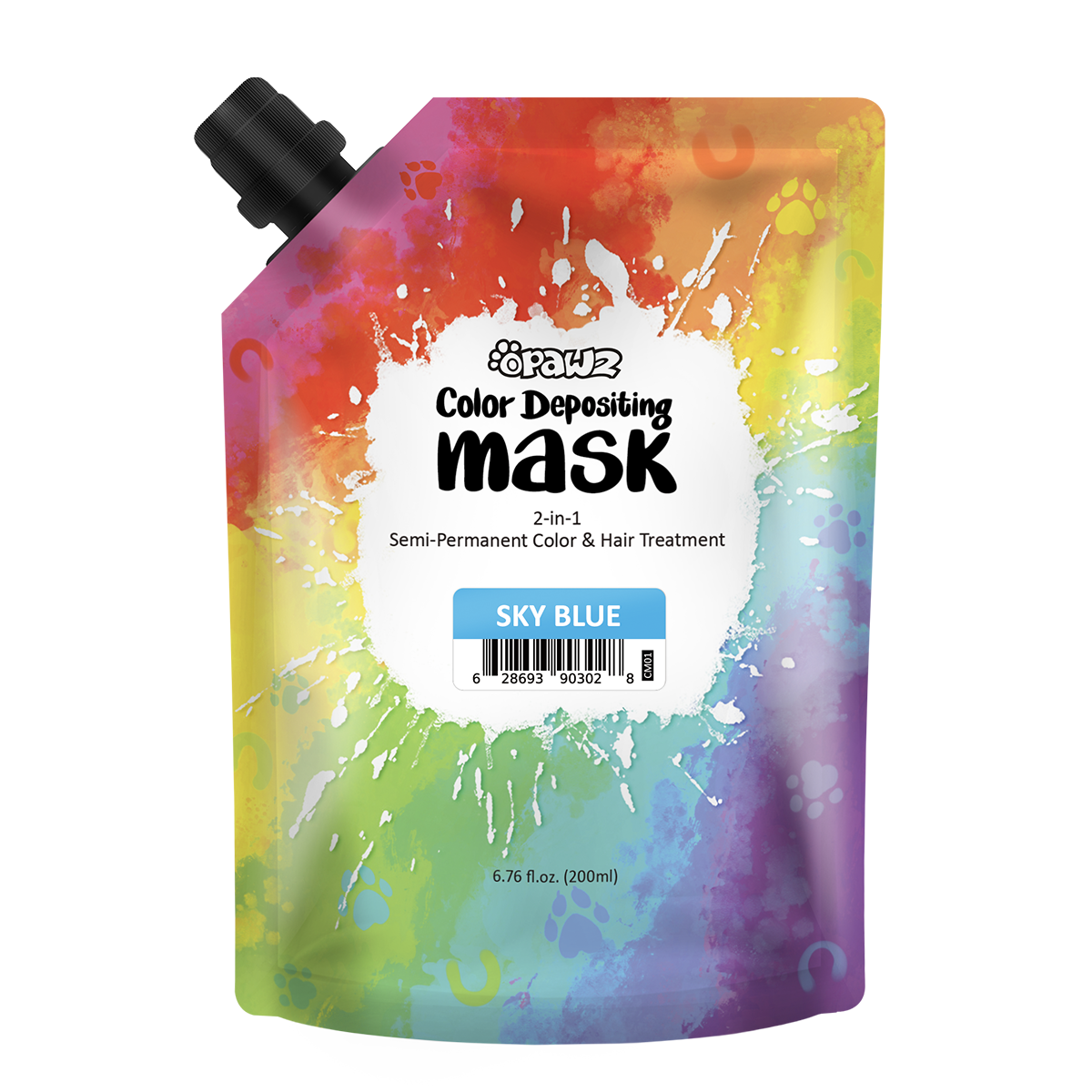 OPAWZ Color Depositing Mask - Sky Blue - 200ml (CM02)