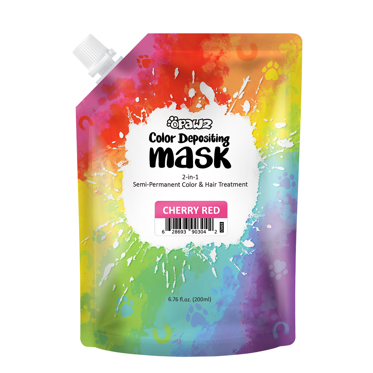 OPAWZ Color Depositing Mask - Cherry Red - 200ml (CM04)