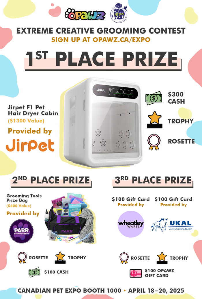 EXTREME CREATIVE - OPAWZ Creative Grooming Contest Sign-up - (Spring Pet Expo 2025)