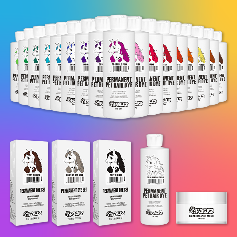 22pcs Dog Dye Groomer Starter Value Pack (VP04)