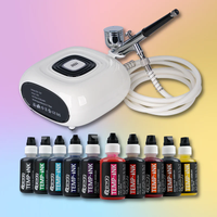 Upgrade Airbrush Kit + Temp Ink Value Pack (VP07)