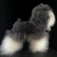 OPAWZ Schnauzer Body Dog Wig - White (DW14)