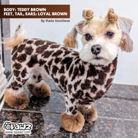 Dog Hair Dye-Teddy Brown (PD30)