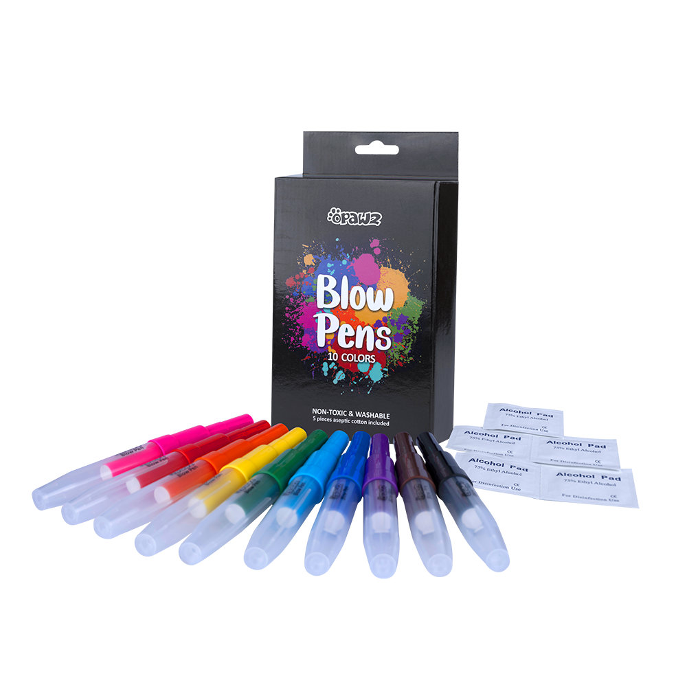 OPAWZ Blow Pen, 10 pcs/set (TB01)