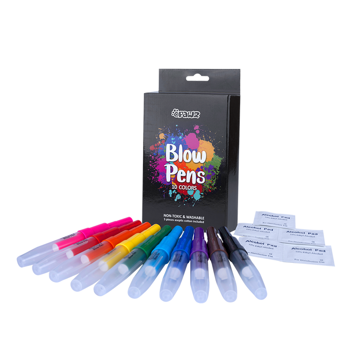 OPAWZ Blow Pen, 10 pcs/set (TB01)