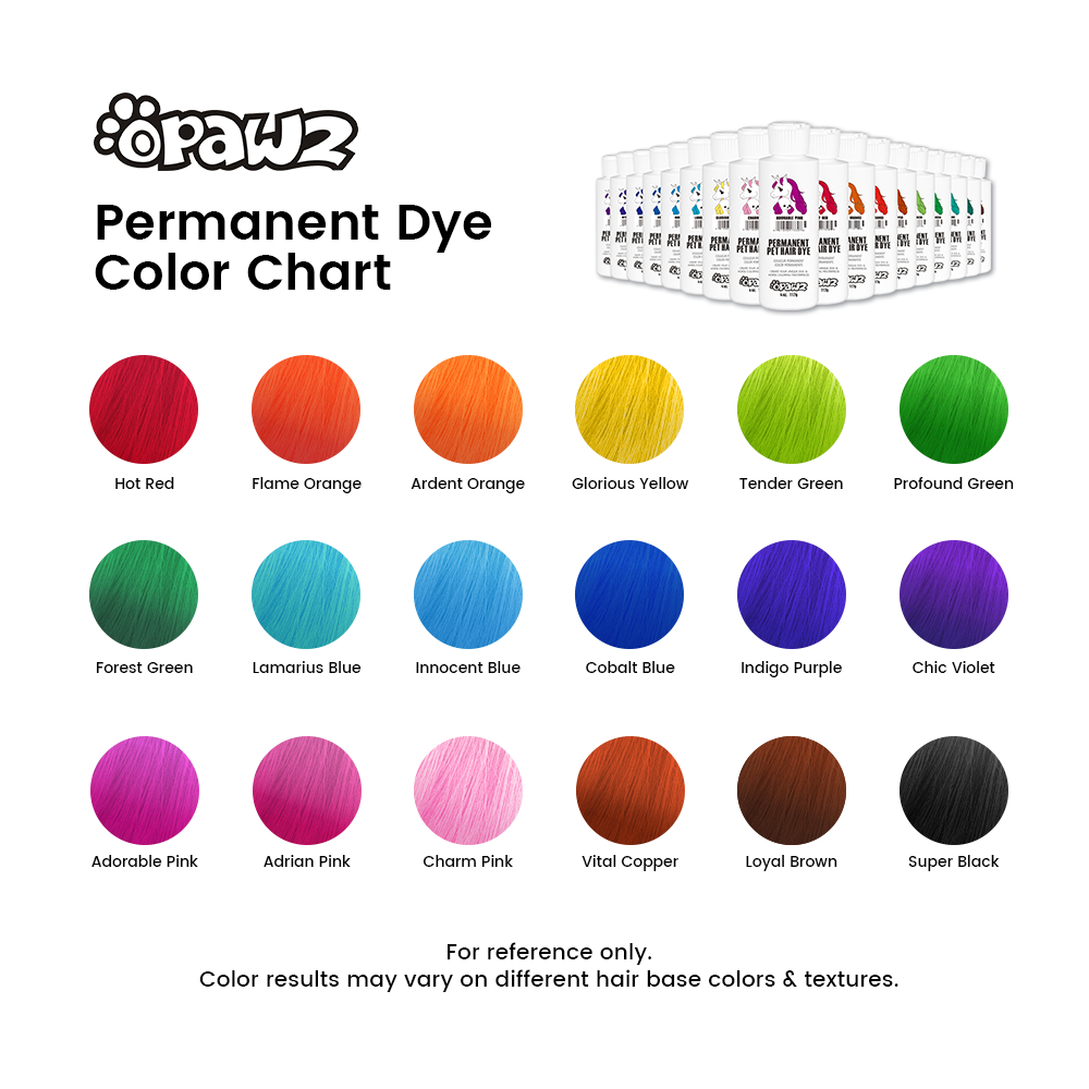 Dog Hair Dye-Adorable Pink (PD03)