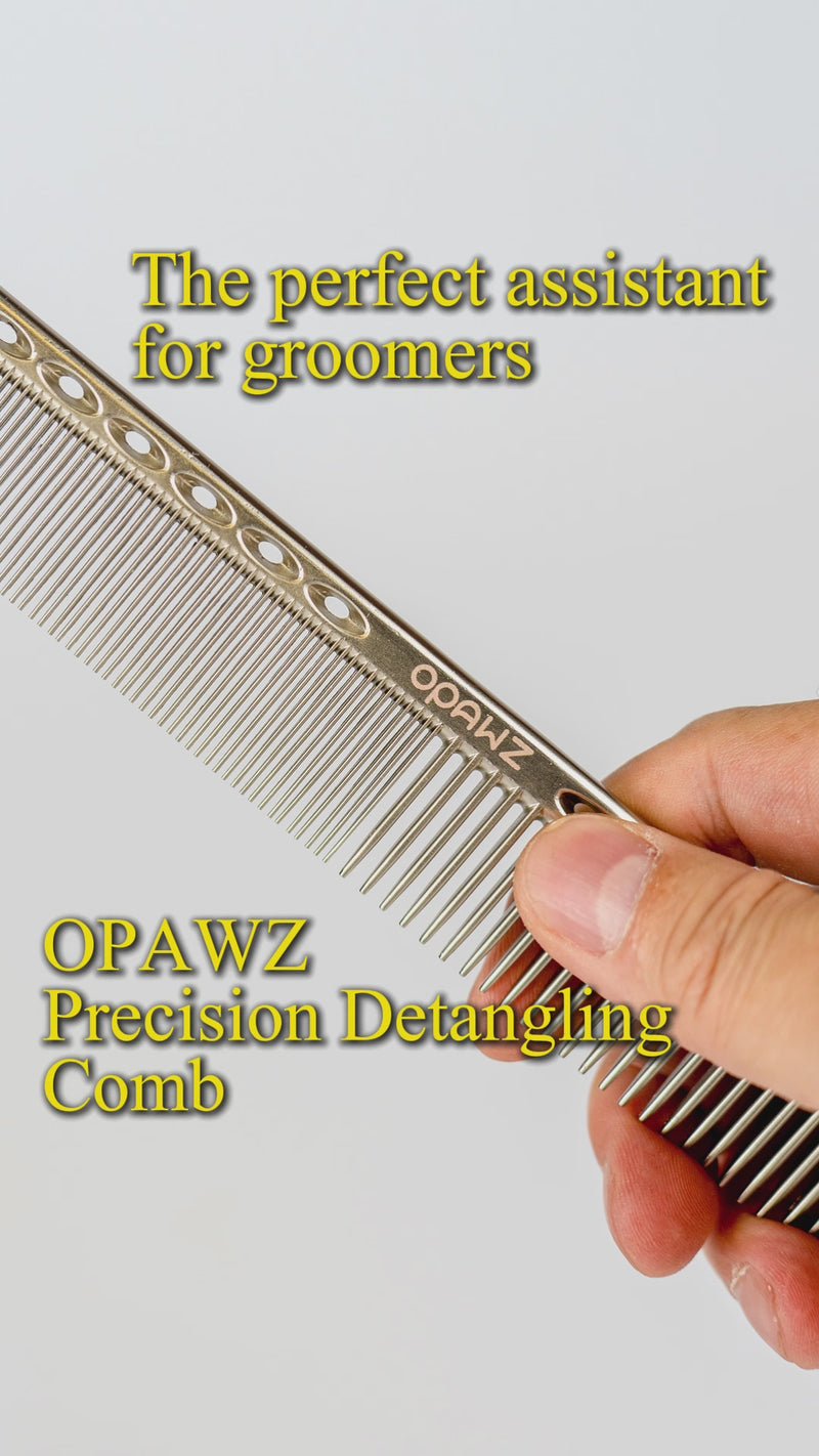 OPAWZ Precision Detangling Comb (99 teeth) - For small knots and fine detail