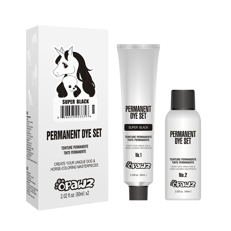 Dog Hair Dye Super Black PD12 OPAWZ Canada