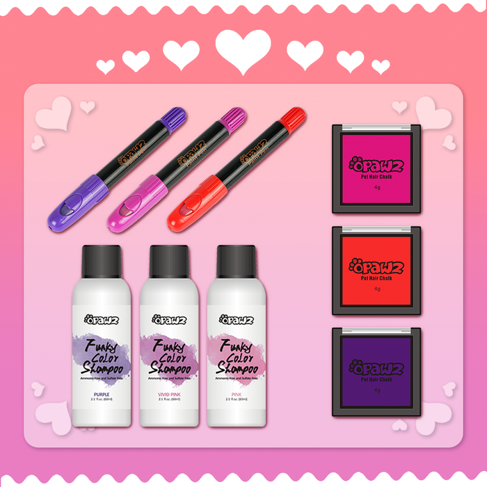 Valentine's Day Value Pack - Temporary Colors (VP59)