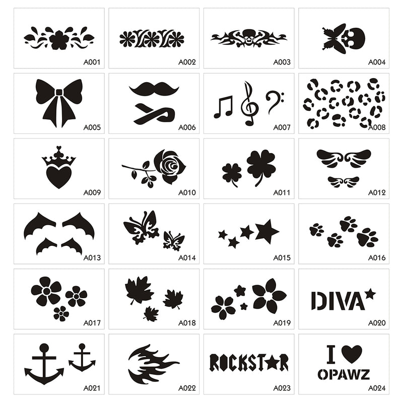 OPAWZ Tattoo Stencil Set (GT04)