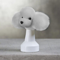OPAWZ Toy Poodle - Teddybear Head Dog Wig - Grey