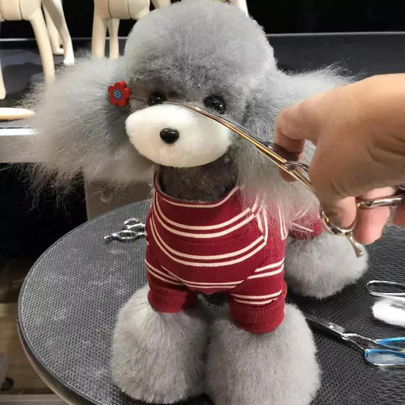 OPAWZ High-Density Toy Poodle Whole Body Dog Wig - Grey(DW05-3)