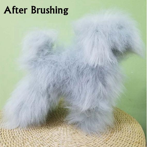 OPAWZ Toy Poodle Whole Body Dog Wig - Grey (DW01-3)