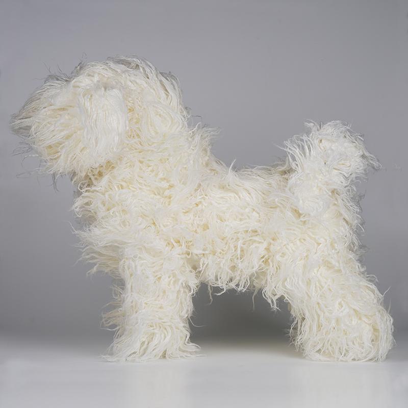 OPAWZ 1:1.2 Bichon Wholebody Dog Wig - White (DW07)