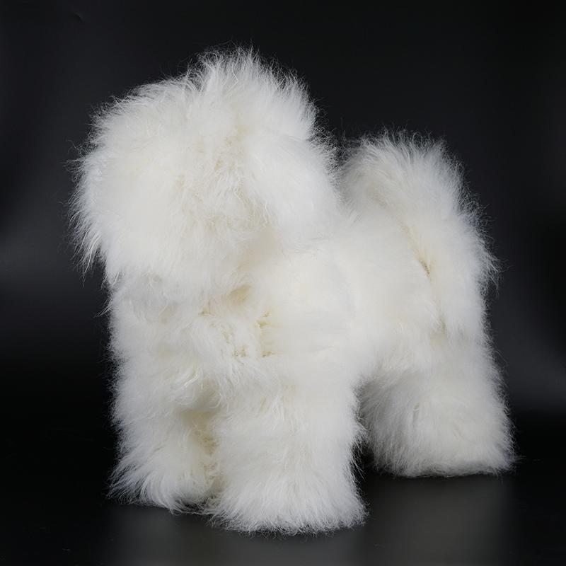 OPAWZ 1:1.2 Bichon Wholebody Dog Wig - White (DW07)