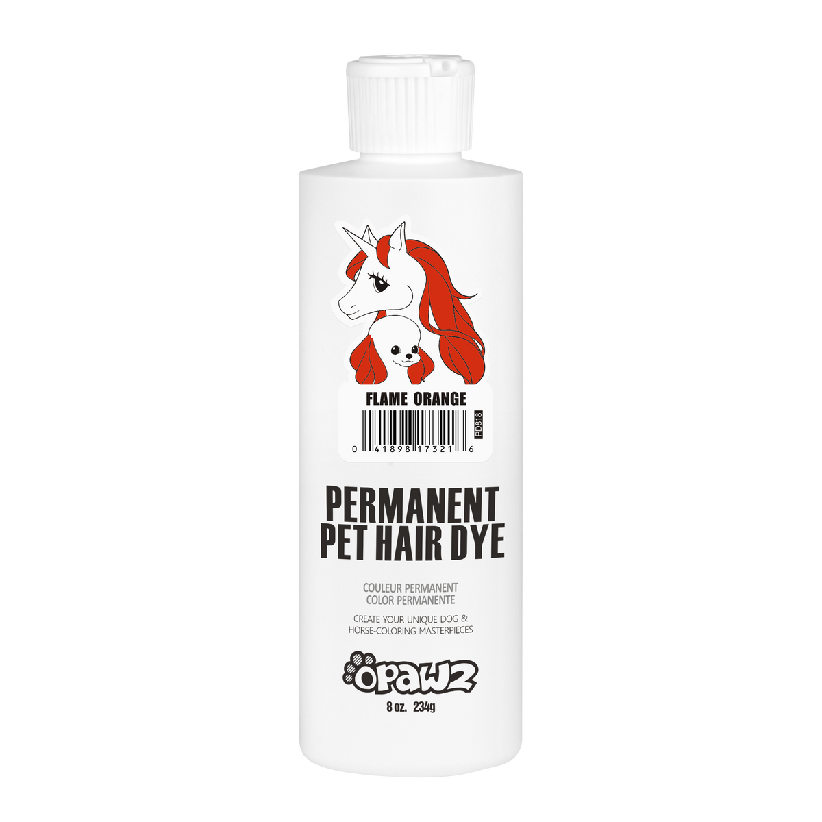 Dog Hair Dye - Flame Orange (PD18)