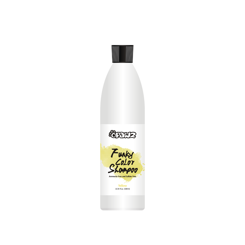 OPAWZ Funky Color Shampoo - Yellow - 500ml (FC07)