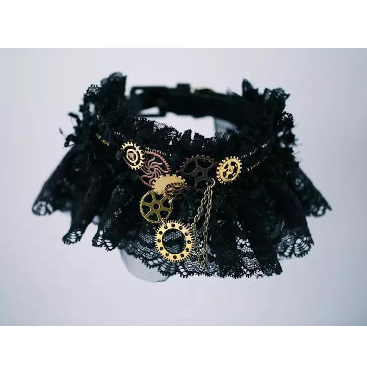 Metal Punk Style Collar - B036