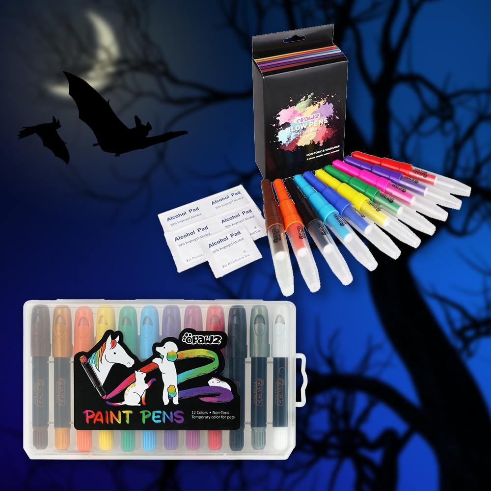 Halloween Value Pack - Paint Pens & Blow Pens (VP45)