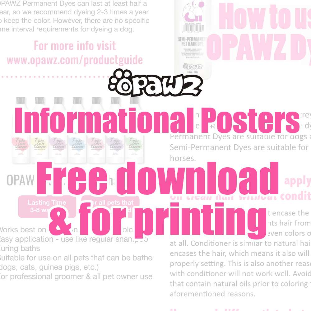 FREE Digital Download - OPAWZ Informational Posters