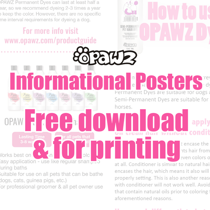 FREE Digital Download - OPAWZ Informational Posters