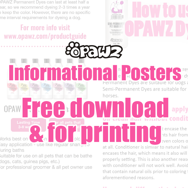 FREE Digital Download - OPAWZ Informational Posters