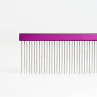 OPAWZ Professional Aluminium Spine Fine Comb (9.65" x 1.58", 69 Teeth) - 03